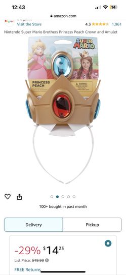Princess Peach Crown