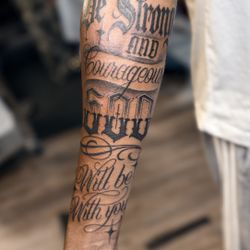 Script Tattoos