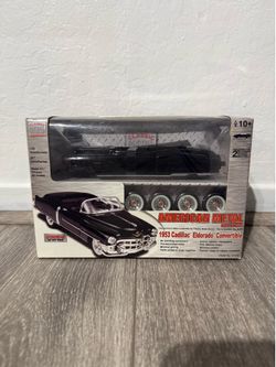 Classic Metal Works 1:26 1953 Cadillac Eldorado Convertible Diecast Black