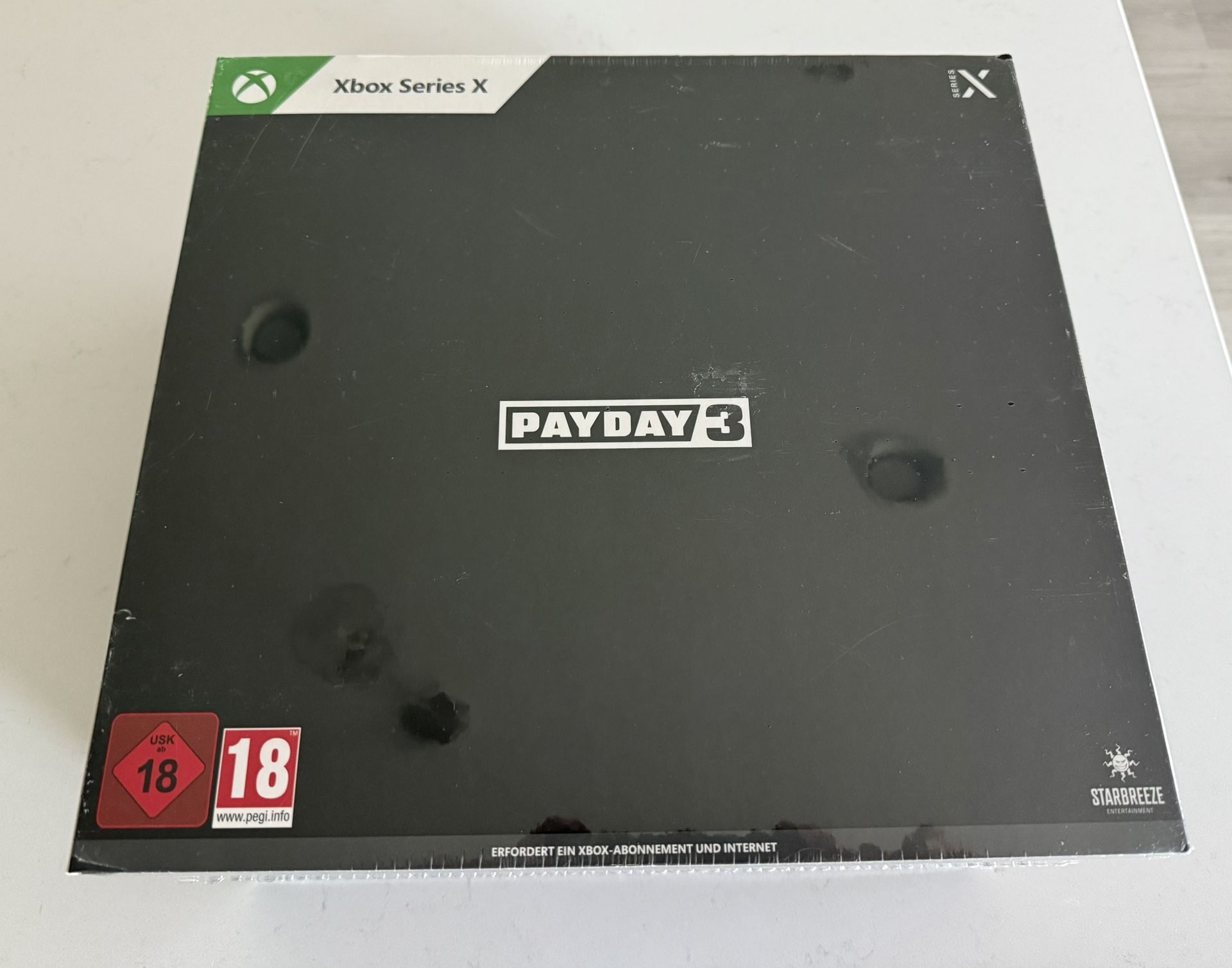 Payday 3 Collectors Edition Xbox Series X New Sealed Halloween Mask Pay Day