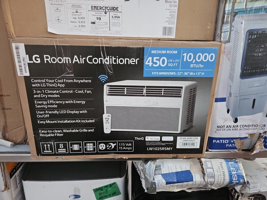 LG Room Air Conditioner 10,000 Btu 