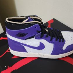 Air Jordan 1 Hi Zoom CMFT Carter Purple 