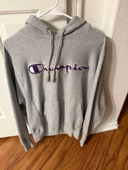 Champion Gray Pullover Hoodie