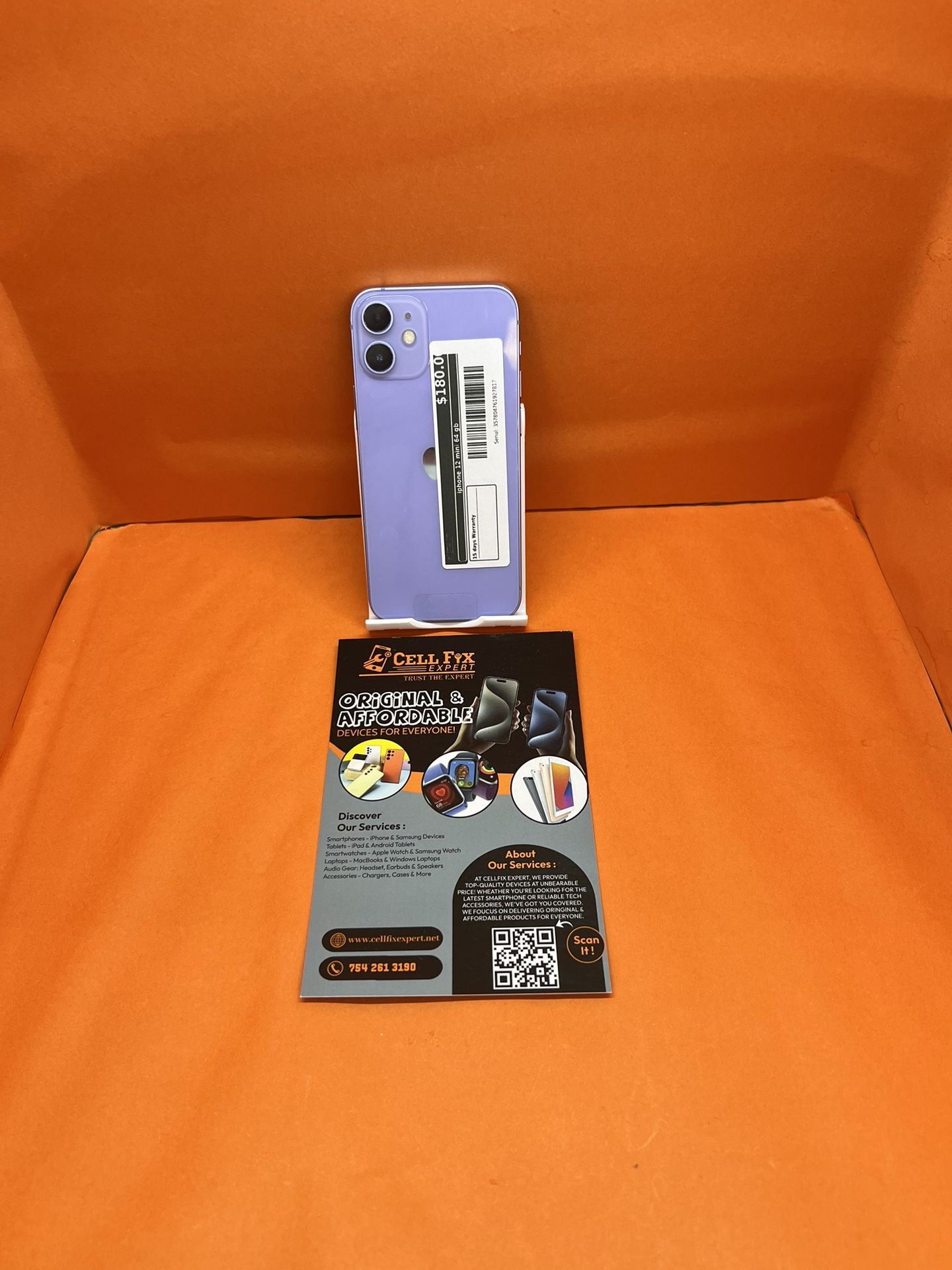 iPhone 12 Mini 64GB (Unlocked)