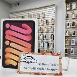 Apple IPad Mini 7 Tablet - Pay $1 To Take It Home Today and pay the rest later.