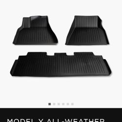 Tesla Model Y All-Weather Floor Mats (NEW)
