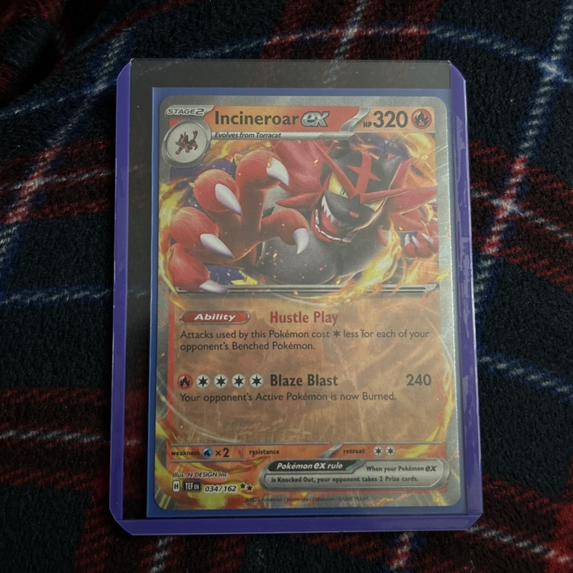 Incineroar Ex