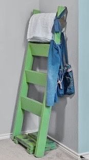Handcrafted Wooden Blanket Ladder