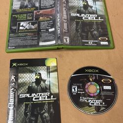 Tom Clancy's Splinter Cell (Microsoft Xbox, 2002) Complete w/ Registration Card 
