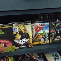 4k And Blu Ray Lot 40$ For Everything 