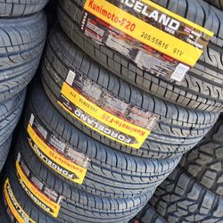 205/55r16 Marca FORCELAND Nuevas Con 50 Mil Millas De Garantía Las 4