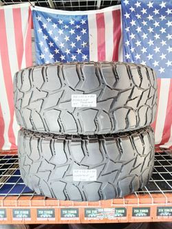 ✅ 2 USED TIRES LT35X12.5R20 GOODTRIP A/T ALL TERRAIN M/T OFFROAD 35 12.5 20