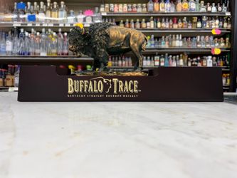 Buffalo Trace Bourbon Buffalo Statue Bar Caddy Display