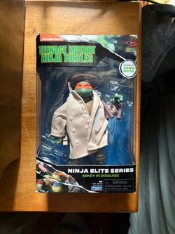 TMNT Ninja Elite Series Mikey in Disguise Figure