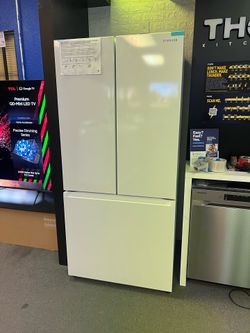 Samsung french door white fridge