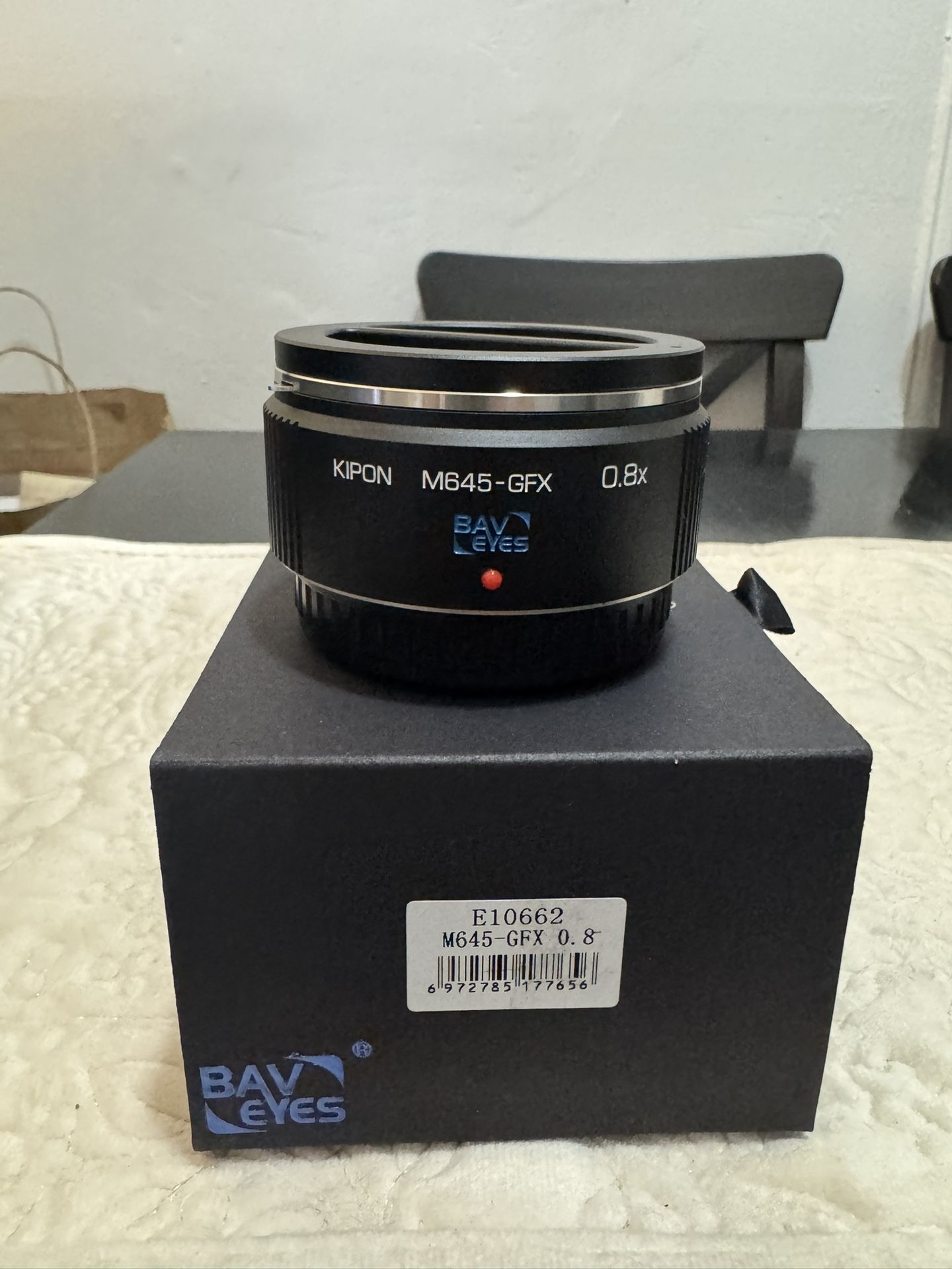 Kipon 0.8x Focal Reducer Mamiya 645-GFX