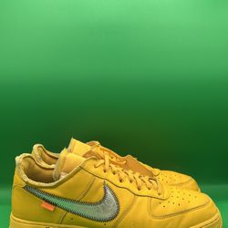 Nike Air Force One “Off White Lemonade ICA” Size 13 No Box