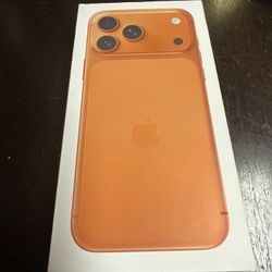 iPhone 17 Pro Max ,Cosmic Orange 256gb UNLOCKED 