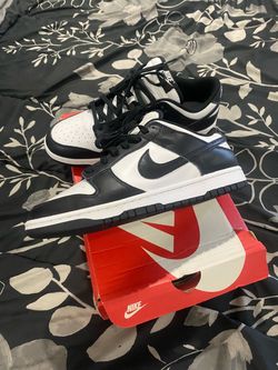Nike Dunk Low Black and White Sneakers