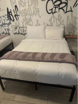 Full Bed frame & mattress