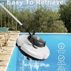 KOSGHO Cordless Robotic Pool Cleaner, Automatic Pool Vacuum with Dual-Drive Motors