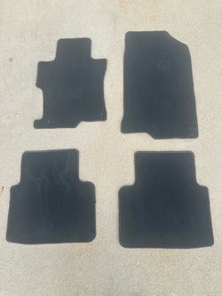 2012 Honda Accord floor mats.