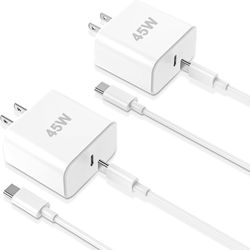 For iPhone 16 Pro Max Charger Fast Charging, 45W for Iphone 16 Pro max charger, Usbc Fast Charger with 6FT USB C Cable for iPhone 16 Pro Max/16 Pro/16