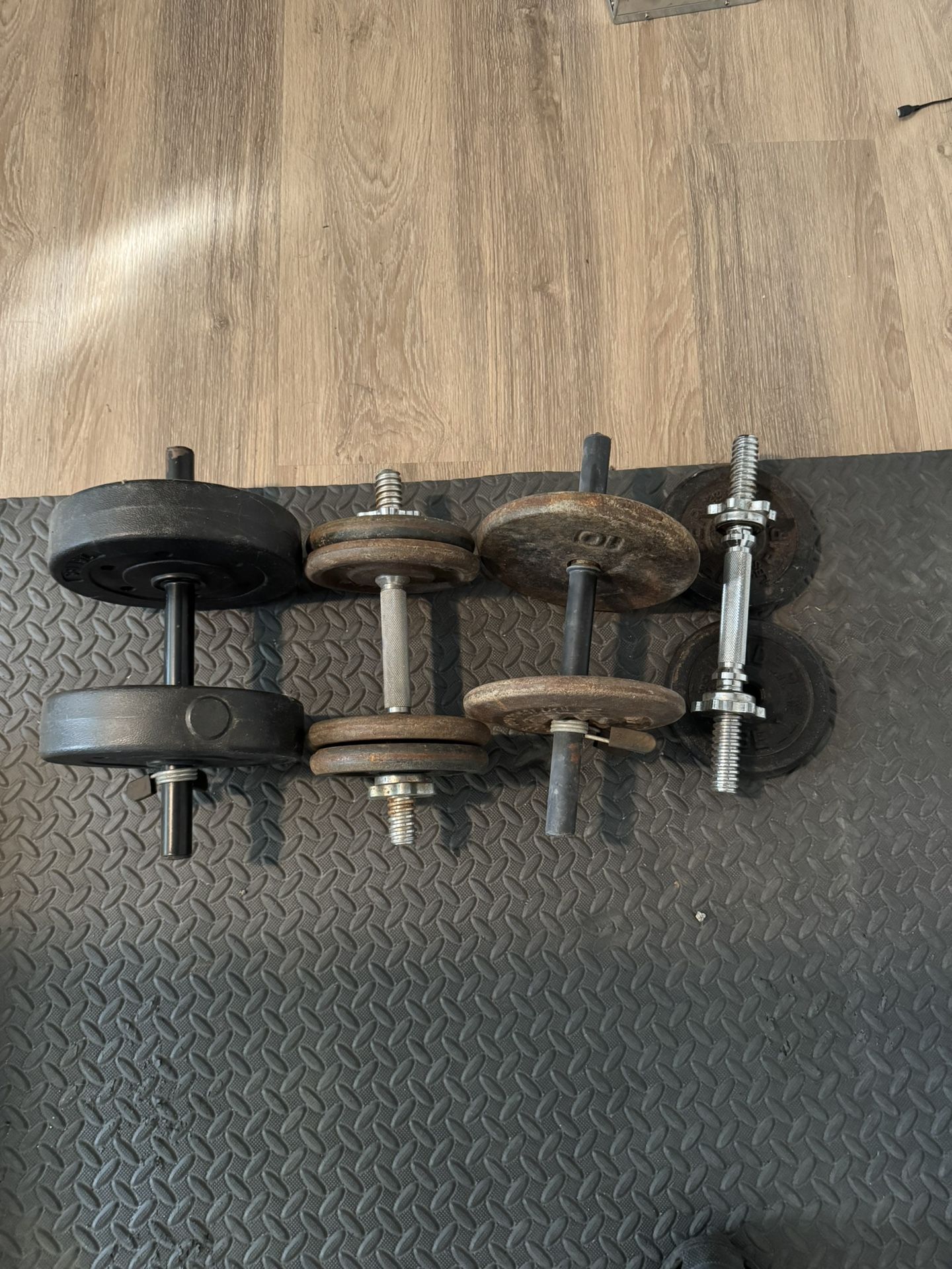 Dumbbell Weights. 