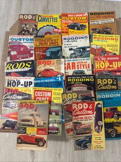 Vintage Custom Car Magazines 1969s