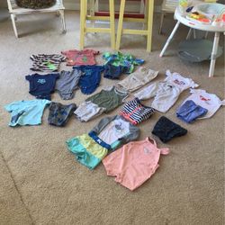 Boys Size 12 M Carter’s, Cat & Jack, Jumping Beans Shirts And Shorts