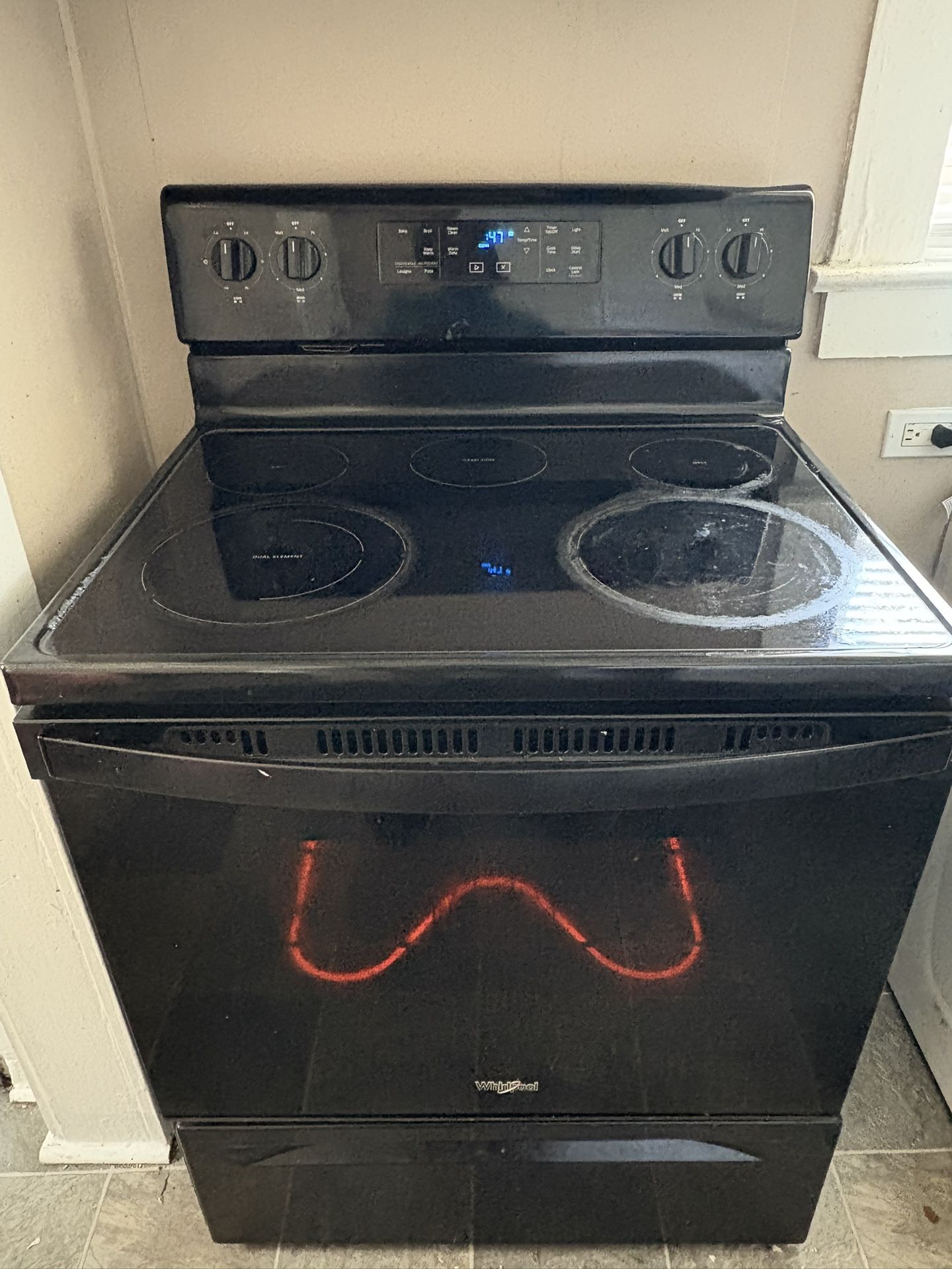 Whirlpool Flattop Stove