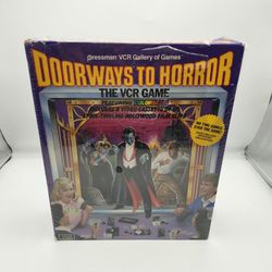 1986 Doorways to Horror vhs board game. Brand new!