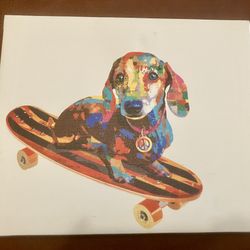 “Skate-Dog” Canvas
