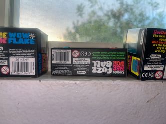 Needohs Wow Flake, Teenie Fuzzballs, Nice Cube