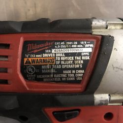 Used M18 Drill TOOL ONLY