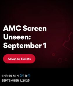 Screen Unseen Tickets