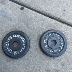 2.5 Lbs Disc plates 1” Edition