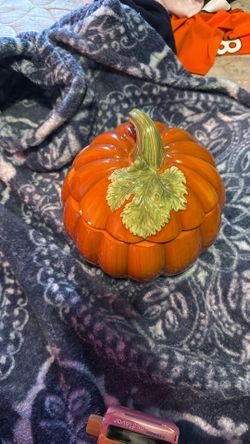 Pumpkin Candle Decoration