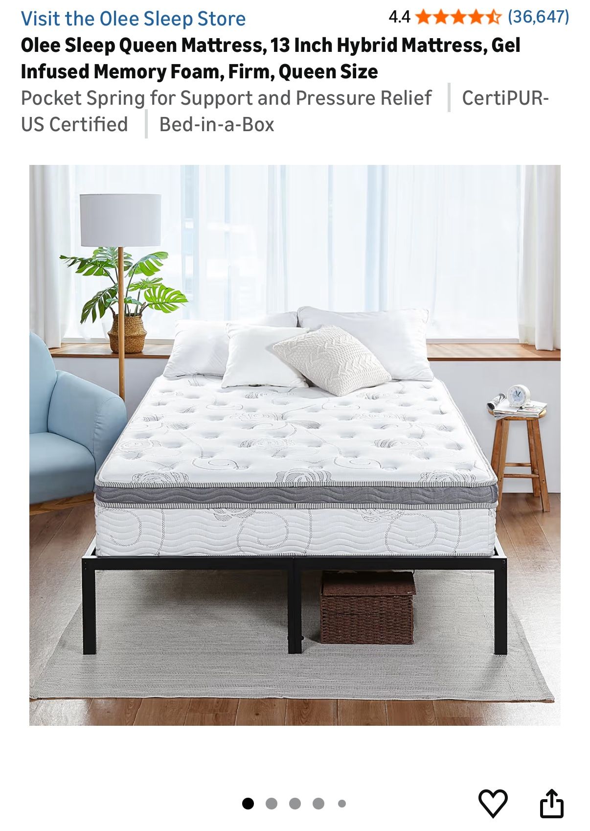 New Hybrid Queen Mattress
