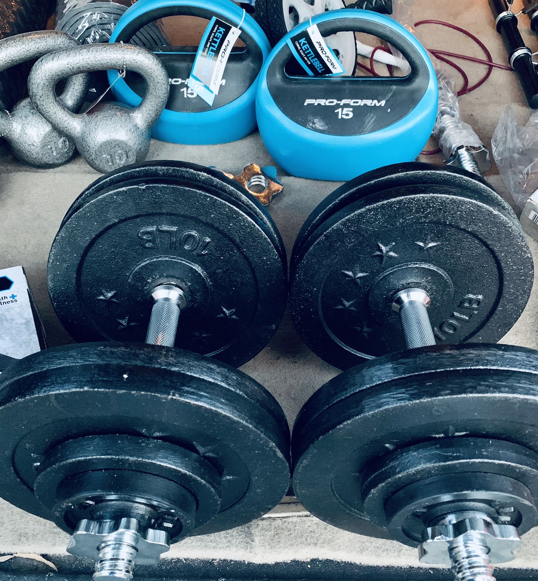 Adjustable Dumbbells made to size