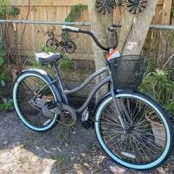 26 NEW BEACH CRUISER 1 SPEED WITH NEW BASKET 🧺