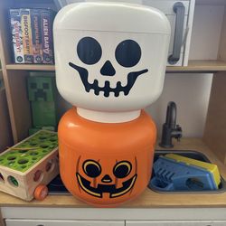 Huge Lego storage containers pumpkin skull
