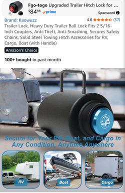 Trailer Lock -Heavy Duty