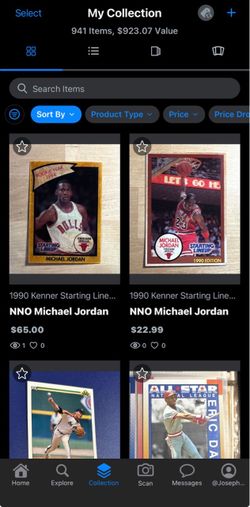 Collection of 900+ Raw/Ungraded Sports Cards