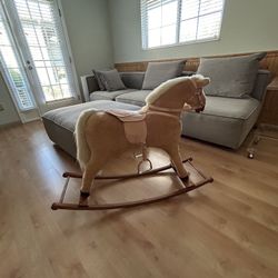 Rare NEW SILVER CROSS  ROCKING HORSE 