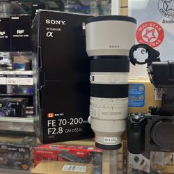 Sony FE 70-200mm F2.8 Mark II 
