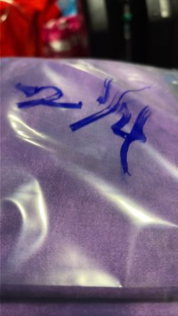 Two yard and 1/4 yard of purple cotton fabric