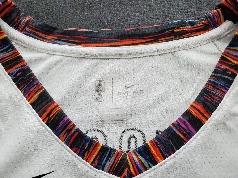 Men's Nike NBA Brooklyn Nets X Biggie 2019-20 Bed Stuy City Edition Size:  Medium