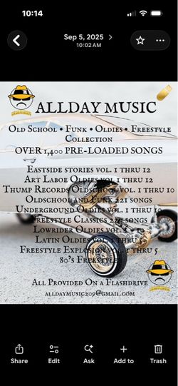 Over 1400 oldschool oldie’s freestyle and funk