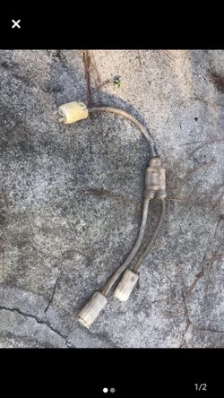Marine or RV heavy duty extension splitter